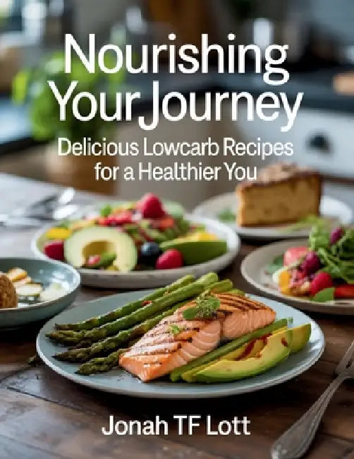 Nourishing Your Journey: Delicious Low-Carb Recipes for a Healthier You - Jonah TF Lott by Jonah Tf Lott