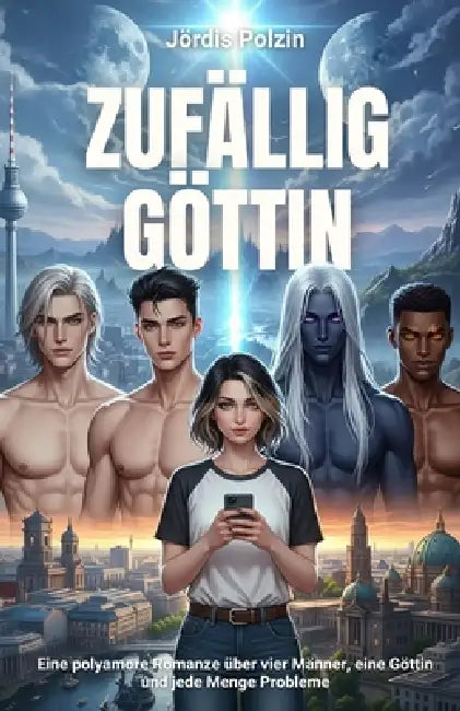 Zufällig Göttin: Eine polyamore Romanze über vier Männer, eine Göttin und jede Menge Probleme by Jördis Polzin