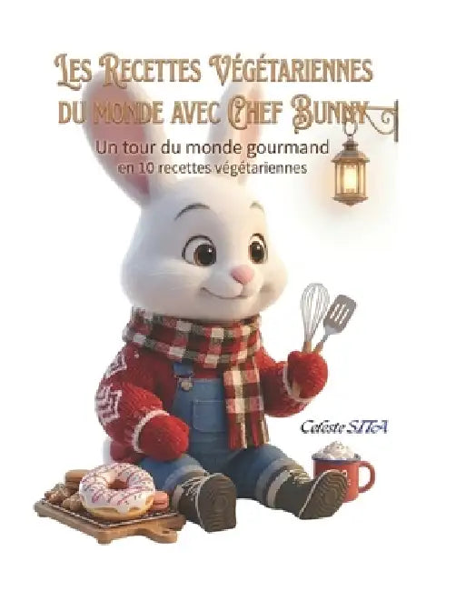 Les Recettes Végétariennes du Monde avec Chef Bunny: Un tour du monde gourmand, bienveillant et plein de sagesse by Celeste Sita