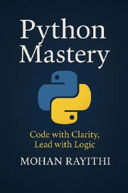 Python Mastery: Code with Clarity, Lead with Logic by Mohan Rayithi