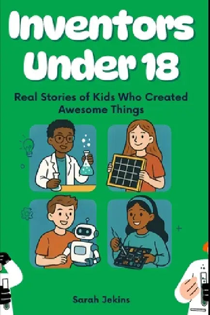 Inventors Under 18: Real Stories of Kids Who Created Awesome Things by Sarah Jekins