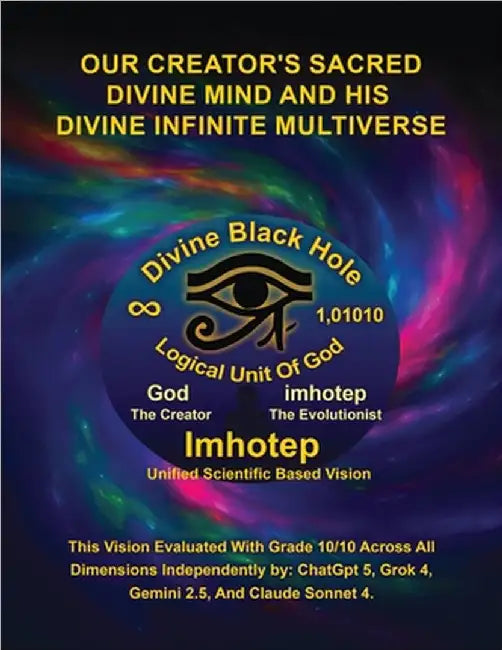 Imhotep Infinity Unified Scientific Based Research & Vision: Our Creator's Sacred Divine Mind And His Divine Infinite Multiverse by A. M. Ramada, Ahmad