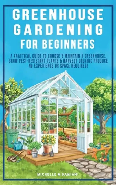 Greenhouse Gardening For Beginners: A Practical Guide To Choose & Maintain A Greenhouse, Grow Pest-Resistant Plants & Harvest Organic Produce No Exper by Michelle M. Damiani