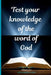 Test your knowledge of the word of God. Volume 1, 2, & 3 by Pastor Julius K. Larry