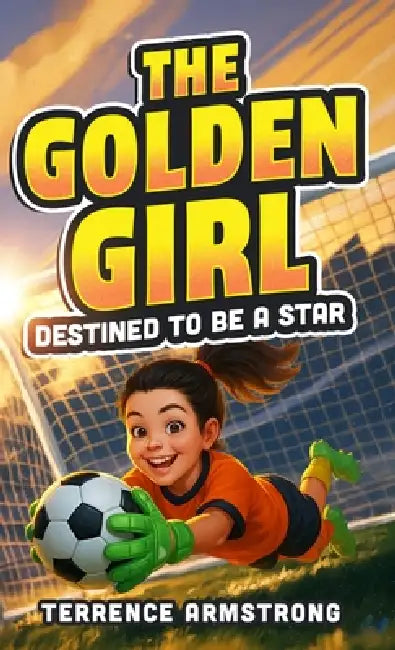 The Golden Girl - Destined To Be A Star: Soccer Books For Kids 8-12 (Sports Chapter Books) by Terrence Armstrong