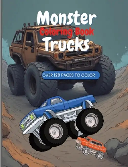 Monster Trucks Coloring Book by Paulette Henson