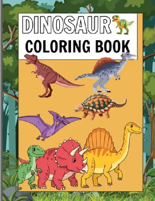 Dinosaur Coloring Book by Paulette Hensons