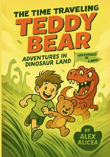 The Time Traveling Teddy Bear: Adventures in Dinosaur Land by Alex Alicea