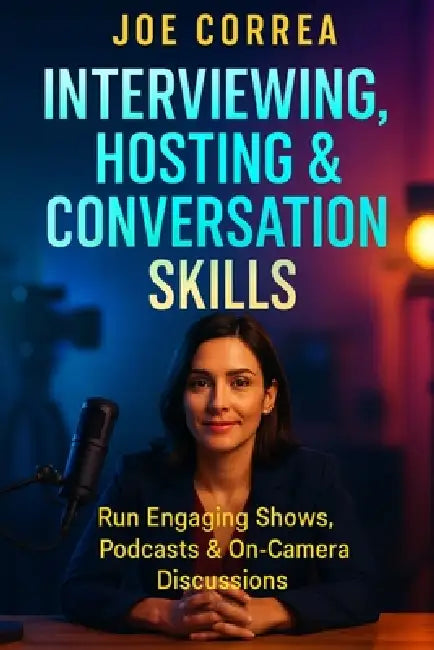 Interviewing, Hosting & Conversation Skills: Run Engaging Shows, Podcasts & On-Camera Discussions by Joe Correa