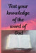 Test your knowledge of the word of God. Volume 1 by Pastor Julius K. Larry
