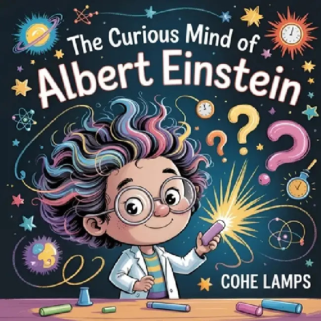 The Curious Mind of Albert Einstein by Cohe Lamps