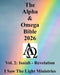 The Alpha & Omega Bible 2026: Vol. 2: Isaiah - Revelation by I Saw the Light Ministries