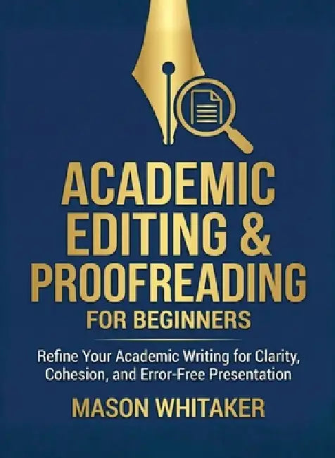 Academic Editing and Proofreading for Beginners: Refine Your Academic Writing for Clarity, Cohesion, and Error-Free Presentation by Mason Whitaker