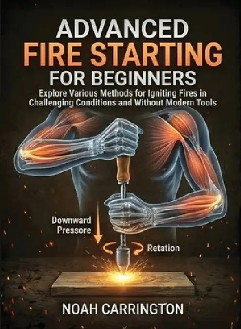 Advanced Fire Starting for Beginners: Explore Various Methods for Igniting Fires in Challenging Conditions and Without Modern Tools by Noah Carrington