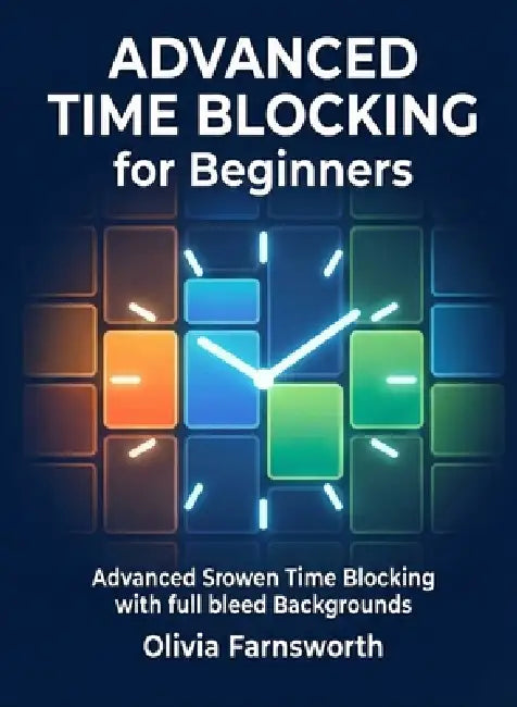 Advanced Time Blocking for Beginners: Master the Art of Scheduling Your Time in Dedicated Blocks to Maximize Focus and Output by Olivia Farnsworth