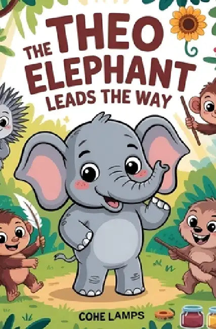 Theo the Elephant Leads the Way by Cohe Lamps