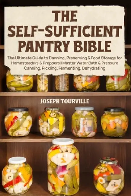 The Self-Sufficient Pantry Bible: The Ultimate Guide to Canning, Preserving & Food Storage for Homesteaders & Preppers Master Water Bath & Pressure Ca by Joseph Tourville