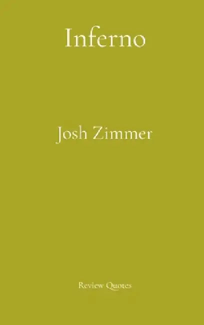 Inferno: Destruction by Josh Zimmer