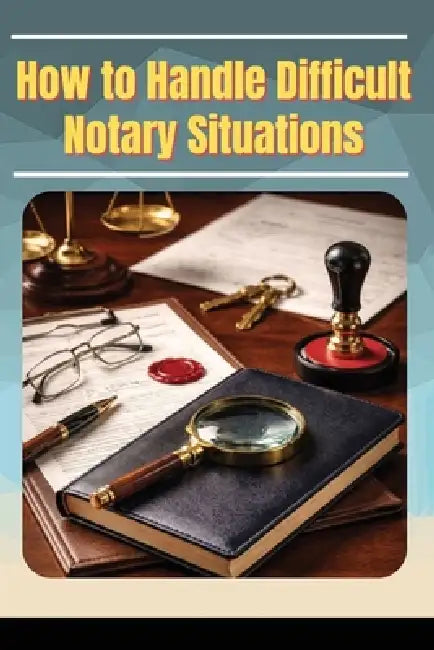 How to Handle Difficult Notary Situations by Rsn