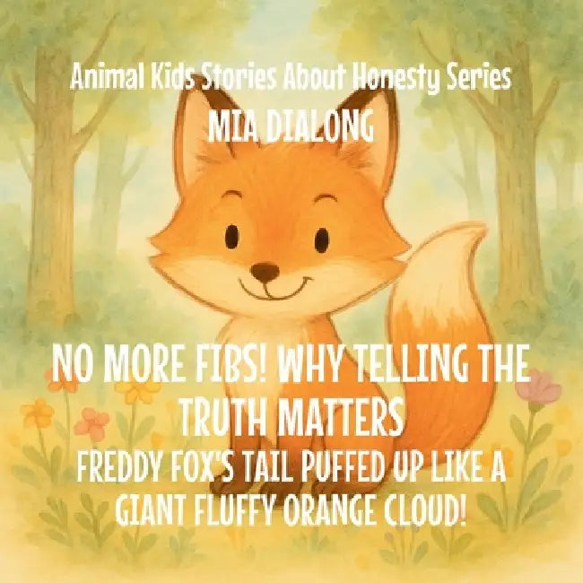 No More Fibs! Why Telling the Truth Matters: Freddy Fox's Tail Puffed Up Like a Giant Fluffy Orange Cloud! by Mia Dialong