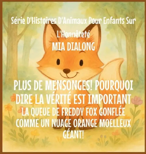 Plus de mensonges! Pourquoi Dire la Vérité est important: La Queue De Freddy Fox Gonflée Comme un Nuage Orange Moelleux Géant! by Mia Dialong