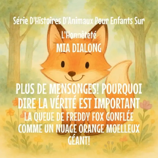 Plus de mensonges! Pourquoi Dire la Vérité est important: La Queue De Freddy Fox Gonflée Comme un Nuage Orange Moelleux Géant! by Mia Dialong