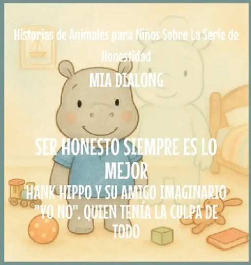 Ser Honesto Siempre Es Lo Mejor: Hank Hippo y Su Amigo Imaginario "No Yo", Quien Tenía la Culpa de TODO by Mia Dialong