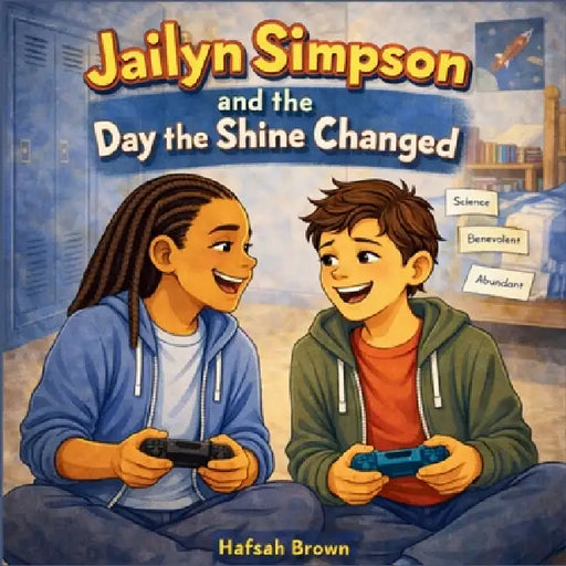 Jailyn Simpson and the Day the Shine Changed by Hafsah Brown