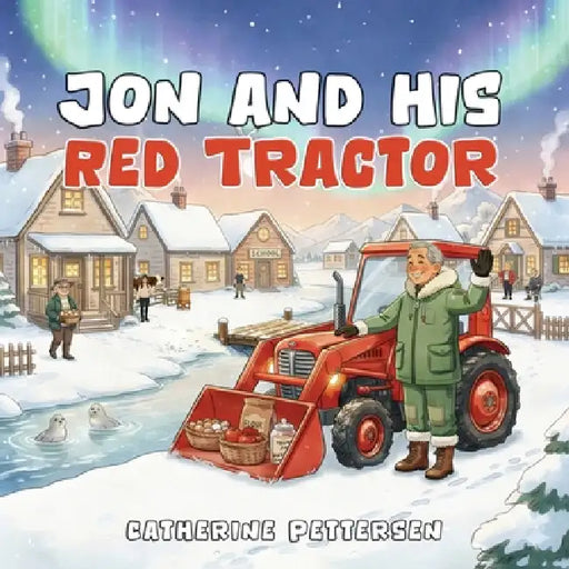Jon and his Red Tractor by Catherine Pettersen