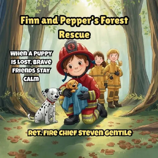 Finn and Pepper's Forest Rescue: Firefighter Finn Fun Adventure Series by Steven Gentile