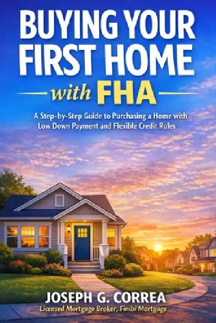 Buying Your First Home with FHA: A Step-by-Step Guide to Purchasing a Home with Low Down Payment and Flexible Credit Rules by Joseph G. Correa