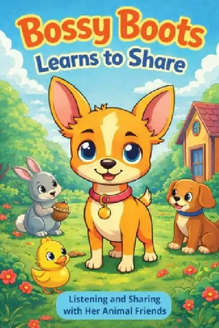Bossy Boots Learns to Share: A Story About Listening, Kindness, and Friendship by Rh Barkley
