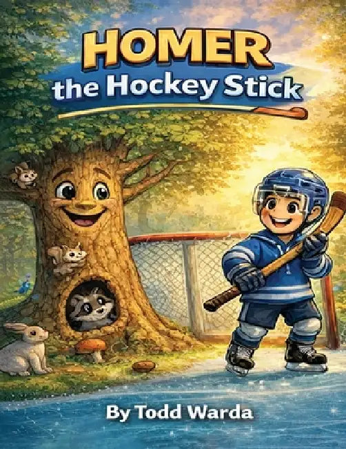 Homer: the Hockey Stick by Todd Warda