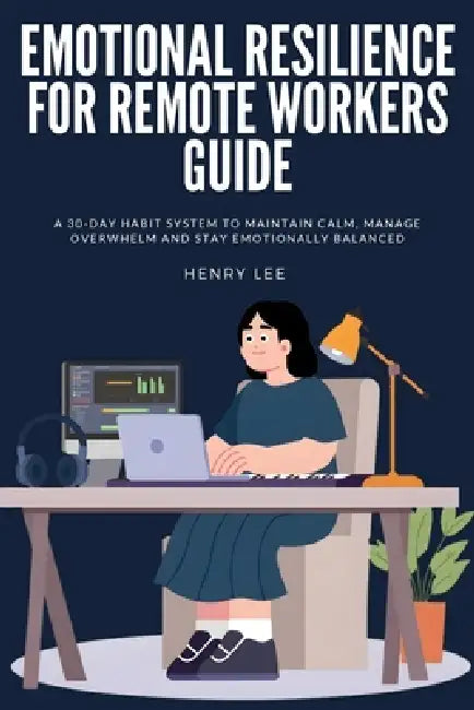 Emotional Resilience for Remote Workers Guide: A 30-Day Habit System to Maintain Calm, Manage Overwhelm and Stay Emotionally Balanced by Henry Lee