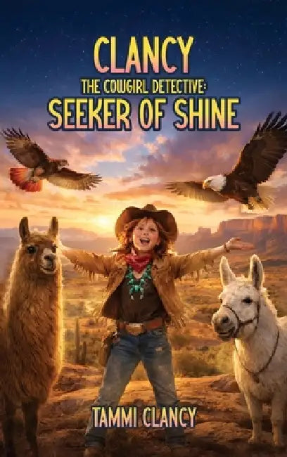 CLANCY THE COWGIRL DETECTIVE Seeker of Shine: Adventures in the Land of Enchantment by Tammi Clancy