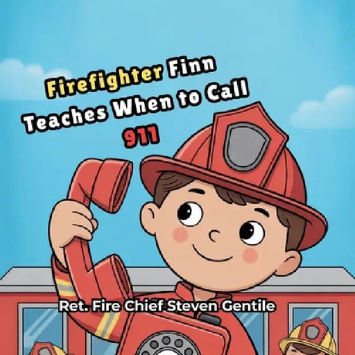 Firefighter Finn Teaches When to Call 911: Teaching Children Emergency Awareness, Safety Skills, and How to Properly Call for Help When It Matters Mos by Steven Gentile