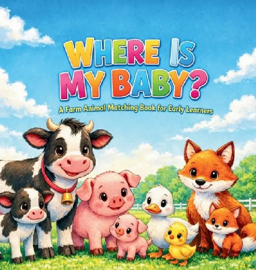 Where Is My Baby: A Fun Farm Animal Matching Book for Toddlers: A Fun Farm Animal Matching Book for Toddlers by Tashia Hawkins