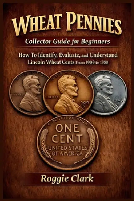 Wheat Pennies Collector Guide for Beginners: How To Identify, Evaluate, and Understand Lincoln Wheat Cents From 1909 to 1958 by Roggie Clark, Raj Clark