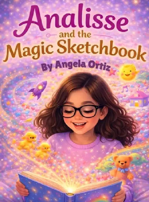 Analisse and the magic sketchbook by Angela Ortiz