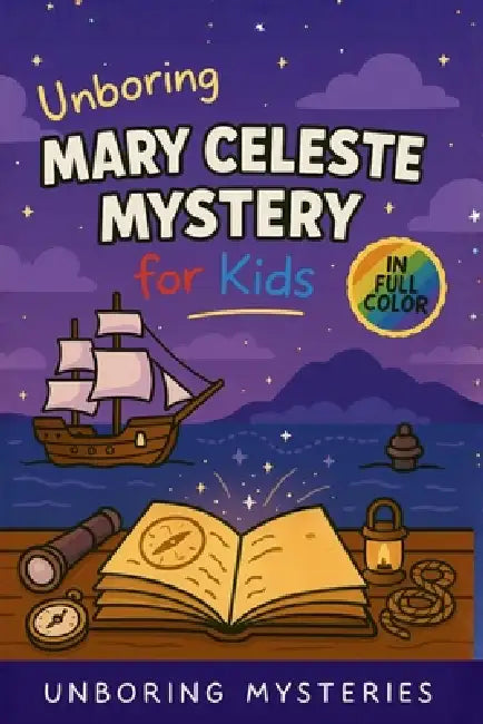 Unboring Mary Celeste Mystery for Kids: Funny, Fascinating Guide to the Strangest True Mary Celeste Mysteries, Hidden Clues, and Unexplained Disappear by Unboring Mysteries