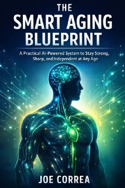The Smart Aging Blueprint: A Practical AI-Powered System to Stay Strong, Sharp, and Independent at Any Age by Joe Correa