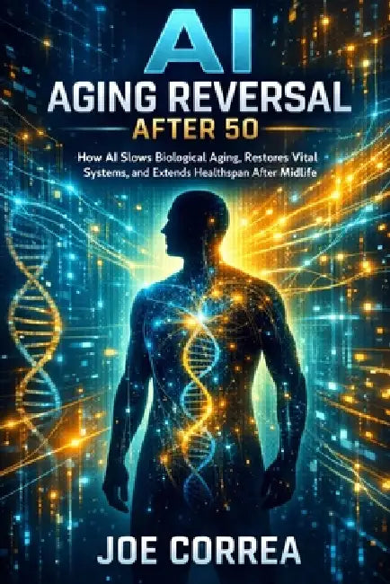 AI Aging Reversal After 50: How AI Slows Biological Aging, Restores Vital Systems, and Extends Healthspan After Midlife by Joe Correa