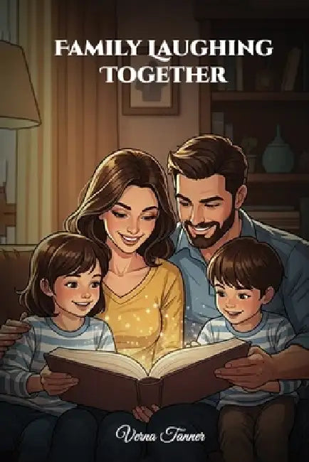 Family Laughing Together by Verna Tanner