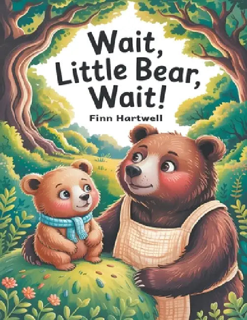 Wait, Little Bear, Wait!: A Sweet Rhyming Patience Story for Toddlers Ages 3-5 by Finn Hartwell