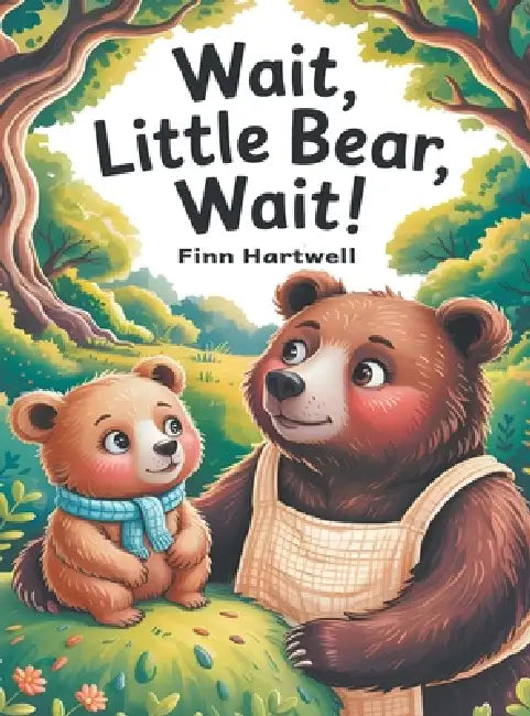 Wait, Little Bear, Wait!: A Sweet Rhyming Patience Story for Toddlers Ages 3-5 by Finn Hartwell