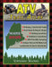 2026 Maine ATV Trail Map Atlas by Quintal-Snowman
