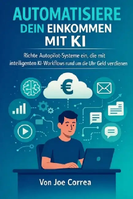 Automatisiere dein Einkommen mit KI: Richte Autopilot-Systeme ein, die mit intelligenten KI-Workflows rund um die Uhr Geld verdienen by Joe Correa