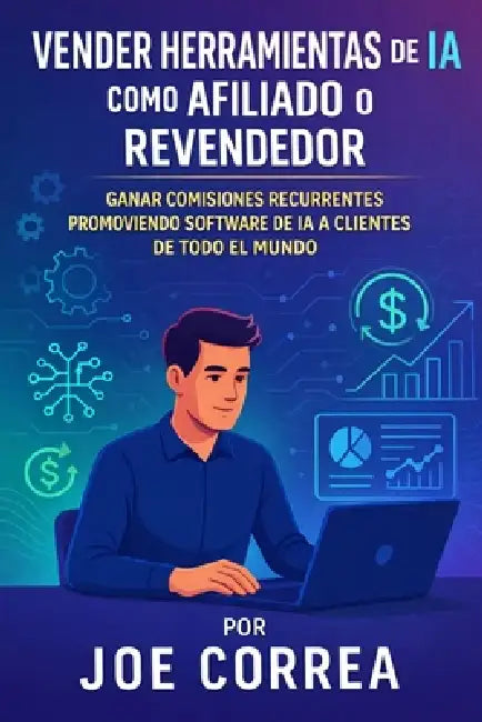 Vender Herramientas De Ia Como Afiliado O Revendedor: Ganar Comisiones Recurrentes Promoviendo Software De Ia A Clientes De Todo El Mundo by Joe Correa