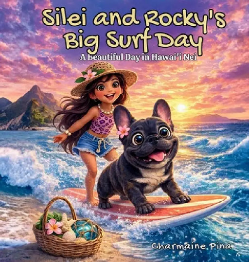 Silei and Rocky's Big Surf Day - A Beautiful Day in Hawai'i Nei by Charmaine Pina