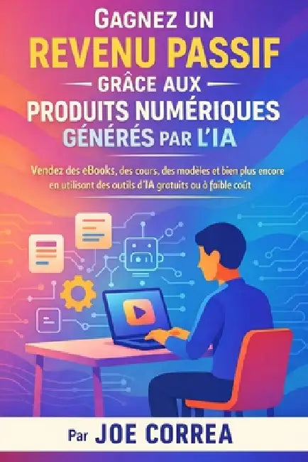 Gagnez un Revenu Passif Grâce aux Produits Numériques Générés par l'IA: Vendez des eBooks, des cours, des modèles et bien plus encore en utilisant des by Joe Correa